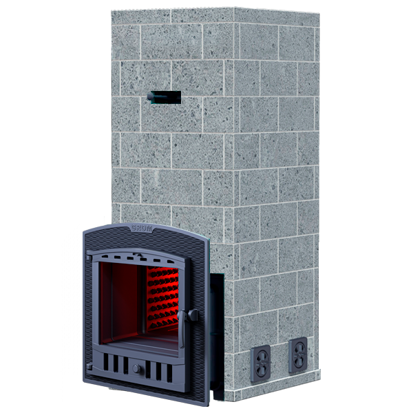 Комплект Гром 30 (П2) Русский пар 1580/40 Талькомагнезит кирпич